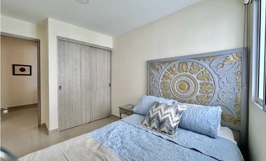 VENDO EN CARTAGENA APARTAMENTO USO TURISTICO EN EL LAGUITO CON VISTA