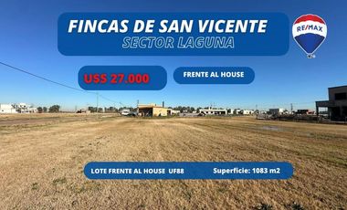 LOTE EN VENTA FINCAS DE SAN VICENTE SECTOR LAGUNA