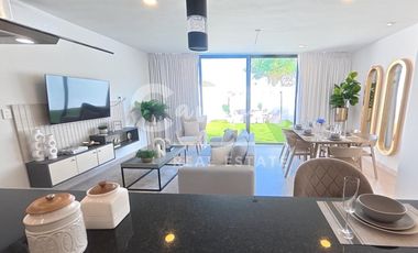 Townhouse de 2 pisos, 2 recamaras en privada en Cholul Yucatan  Escrituracion inmediata