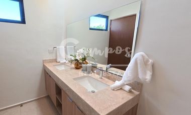 Townhouse de 2 pisos, 2 recamaras en privada en Cholul Yucatan  Escrituracion inmediata