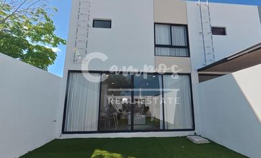 Townhouse de 2 pisos, 2 recamaras en privada en Cholul Yucatan  Escrituracion inmediata