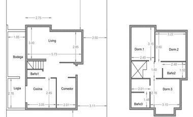 VENTA CASA 3 DORMITORIOS, CIUDAD DE LOS VALLES, PUDAHUEL