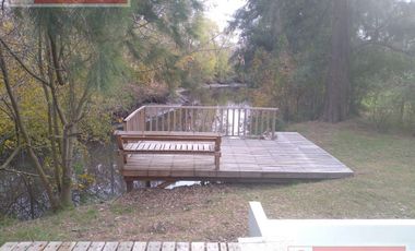 Cabañas  en Alquiler 3 Amb. a orillas del arroyo en Ing. Maschwitz Amuebladas disponible