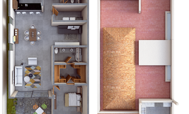 Pre Venta Casas de 1 0 2 Plantas en Ajijic, Jal. Villa Shambala