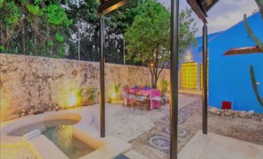 Casa en renta en La Ermita, Mérida Centro amueblada.