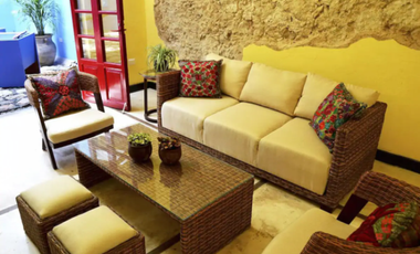 Casa en renta en La Ermita, Mérida Centro amueblada.