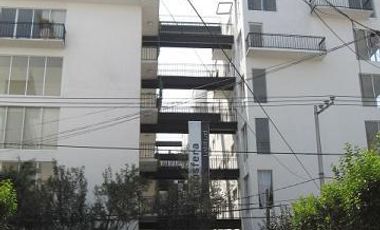 Departamento en renta en Nápoles. Cerca de Insurgentes y parque de la colonia. 2R | 2B | 2E | PB