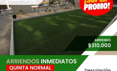 Departamento en Arriendo en Cercano metro Gruta de Lourdes, Quinta Normal ARRIENDO 3D-1B