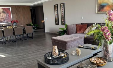 EXCLUSIVO DEPARTAMENTO AMUEBLADO DE LUJO- LOMAS DE TECAMACHALCO