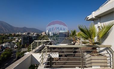 Penthouse perfecta ubicación y vistas en Vitacura