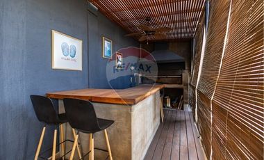 Penthouse perfecta ubicación y vistas en Vitacura