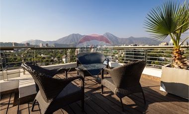 Penthouse perfecta ubicación y vistas en Vitacura