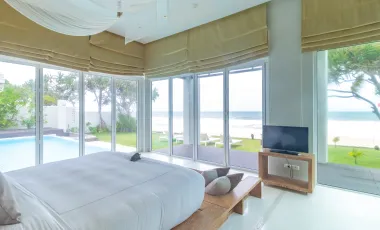 Three Bedroom Beachfront Pool Villa at Aleenta Natai Beach