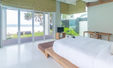 Three Bedroom Beachfront Pool Villa at Aleenta Natai Beach