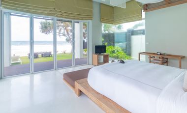 Three Bedroom Beachfront Pool Villa at Aleenta Natai Beach