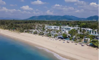 Three Bedroom Beachfront Pool Villa at Aleenta Natai Beach