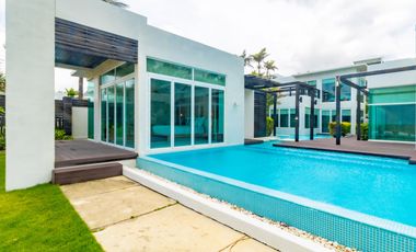 Three Bedroom Beachfront Pool Villa at Aleenta Natai Beach