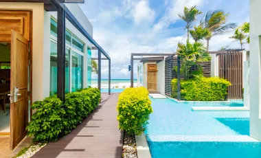 Three Bedroom Beachfront Pool Villa at Aleenta Natai Beach