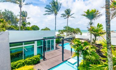 Three Bedroom Beachfront Pool Villa at Aleenta Natai Beach