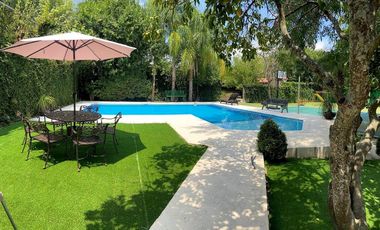 QUINTA AMUEBLADA EN RENTA EN SAN FRANCISCO, SANTIAGO, N.L.