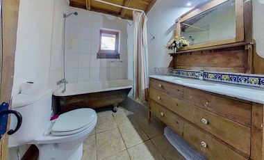 VENTA acogedora casa chilena 6 hab./pozo agua