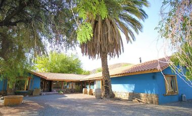 VENTA acogedora casa chilena 6 hab./pozo agua