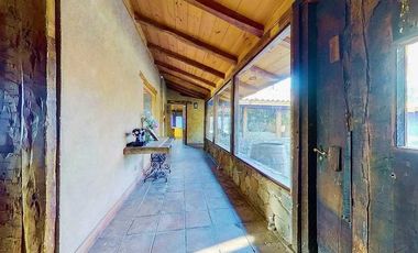 VENTA acogedora casa chilena 6 hab./pozo agua