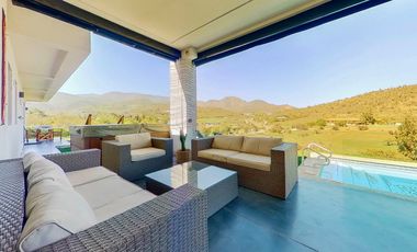 Venta moderna y amplia casa en parcela, 4h, 6B. Eficiente.