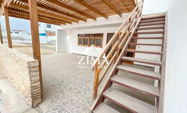 Se Vende Amplia Casa con Piscina como Terreno en Tercera Fila de Playa Pulpos, 636mt2