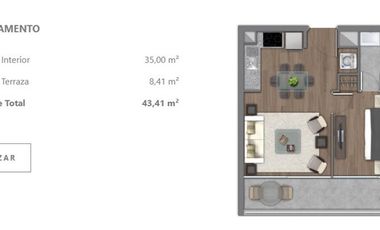 Departamento en Arriendo en los carrera