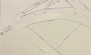 Terreno en Renta en Carretera Los Cavazos-San Mateo en Santiago Nuevo León