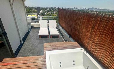 PENTHOUSE AMOBLADO  CON HOT TUB  Y PARRILLA - VITACURA