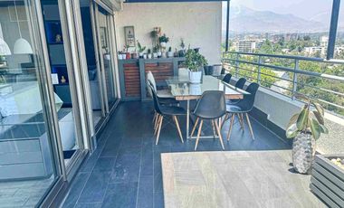 PENTHOUSE AMOBLADO  CON HOT TUB  Y PARRILLA - VITACURA