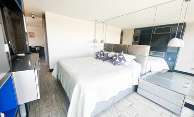 PENTHOUSE AMOBLADO  CON HOT TUB  Y PARRILLA - VITACURA
