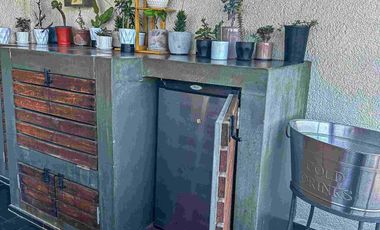 PENTHOUSE AMOBLADO  CON HOT TUB  Y PARRILLA - VITACURA