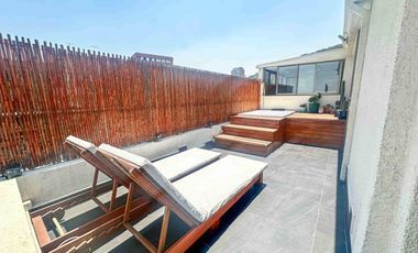PENTHOUSE AMOBLADO  CON HOT TUB  Y PARRILLA - VITACURA