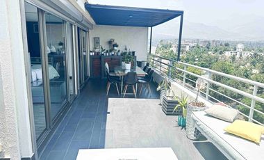 PENTHOUSE AMOBLADO  CON HOT TUB  Y PARRILLA - VITACURA