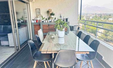 PENTHOUSE AMOBLADO  CON HOT TUB  Y PARRILLA - VITACURA