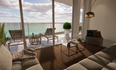 Venta Departamento Progreso en malecon vista al mar