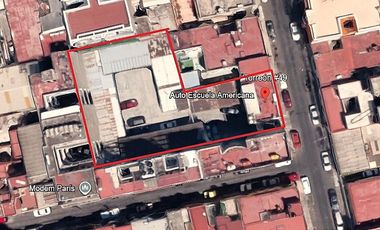 VENTA TERRENO EN LA COLONIA ROMA SUR