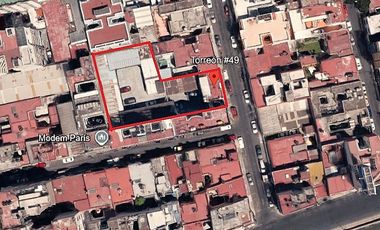 VENTA TERRENO EN LA COLONIA ROMA SUR