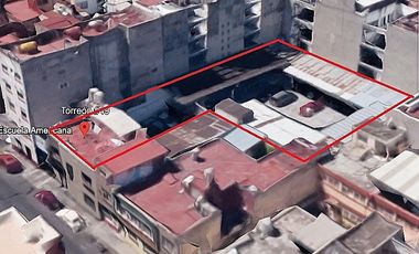 VENTA TERRENO EN LA COLONIA ROMA SUR