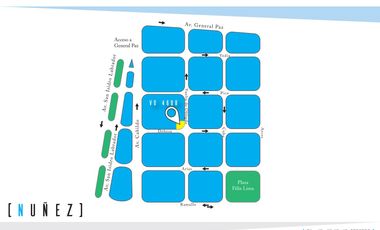 Exc. depto. de 2 amb. c/ balcón al frente - 44.13m2 - Nuñez