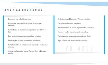 Exc. depto. de 2 amb. c/ balcón al frente - 44.13m2 - Nuñez