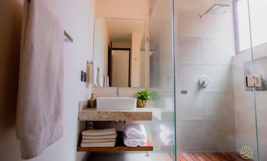 Roof Top 2BR  apartment in Tulum Pool+Gym+ BBQ