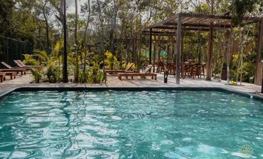 Roof Top 2BR  apartment in Tulum Pool+Gym+ BBQ