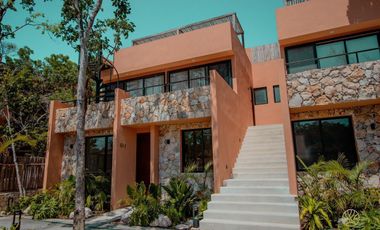 Roof Top 2BR  apartment in Tulum Pool+Gym+ BBQ