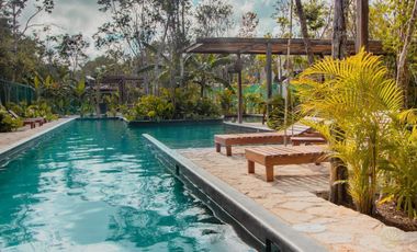 Roof Top 2BR  apartment in Tulum Pool+Gym+ BBQ
