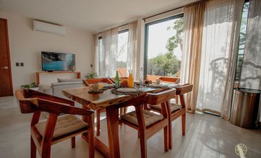 Roof Top 2BR  apartment in Tulum Pool+Gym+ BBQ