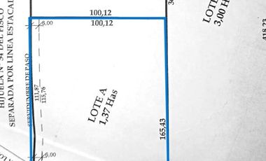 TERRENO SECTOR FUNDO LOS LAURELES